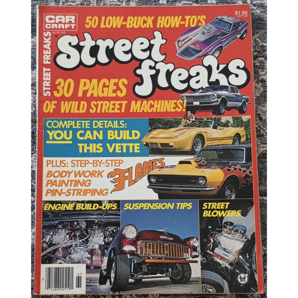 Vintage 1976 Car Craft Street Freaks Special Magazine Petersen Publishing